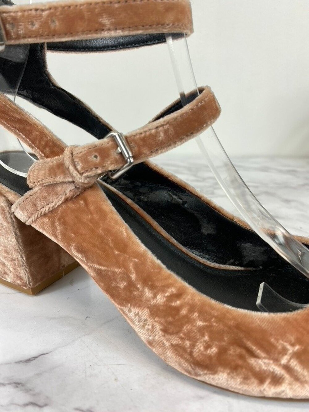 Rebecca Minkoff Brooke Ankle Strap Pump Shoes Women's SZ 7 - Picture 3 of 11